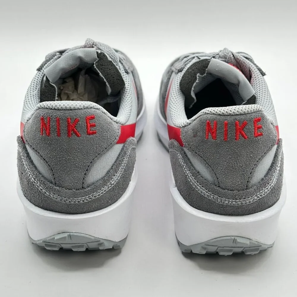 Nike Waffle NAV  Wolf Grey University Red FJ4195-004 Size Women's 7.5  / Men's 6 - Picture 5 of 12